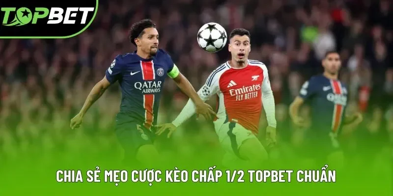 Chia sẻ mẹo cược kèo chấp 1/2 Topbet chuẩn