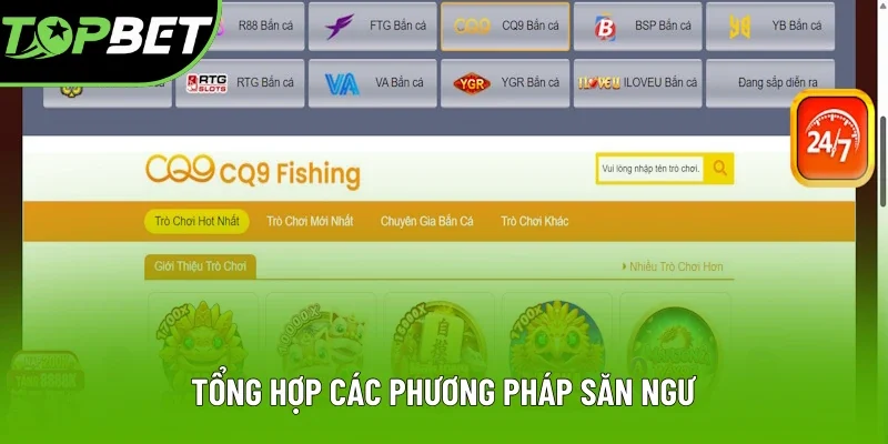 Những phương pháp săn ngư hữu hiệu Những phương pháp săn ngư hữu hiệu